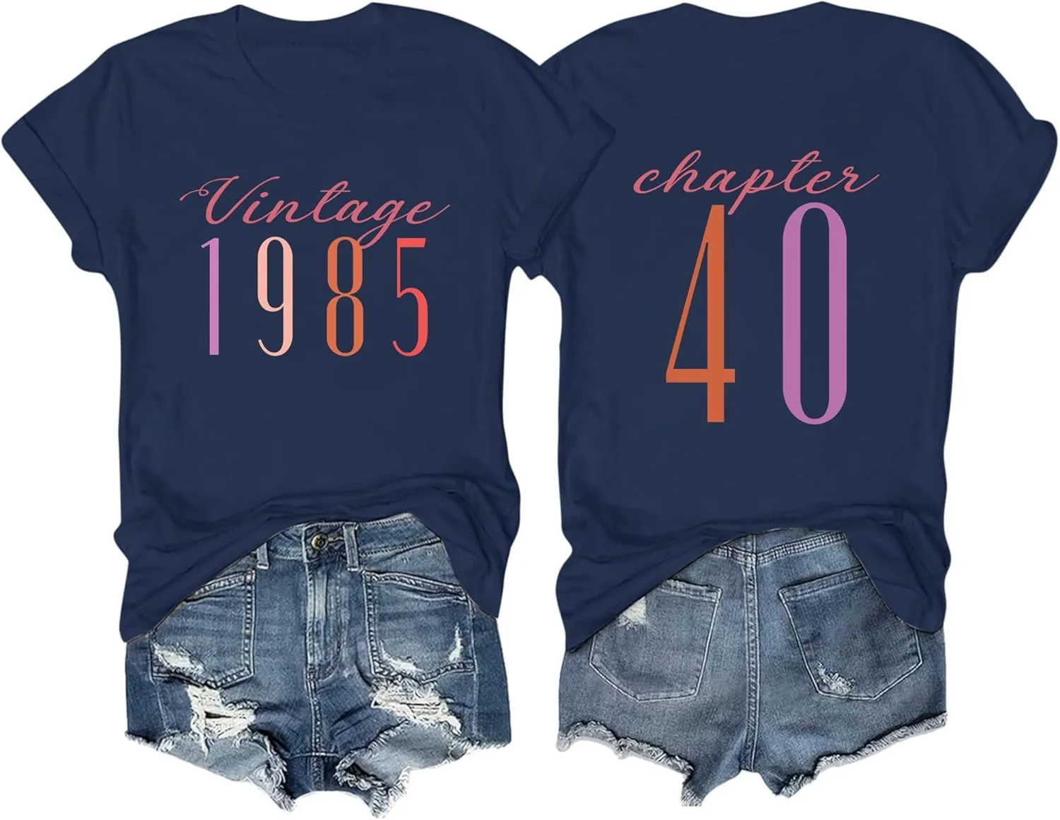 Birthday Party Gifts T Shirts for Women and Men Vintage 1985 Original Parts Funny Tee Graphic