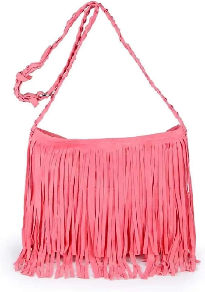 Fringe Purses and Handbags for Women Designer Hobo Bag Vintage Boho Purse Travel Shoulder Satchel Tassel Crossbody Bag