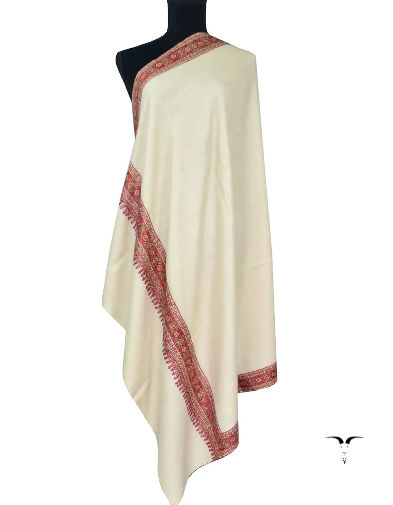 Hand Embroidered Pashmina Shawl 5334