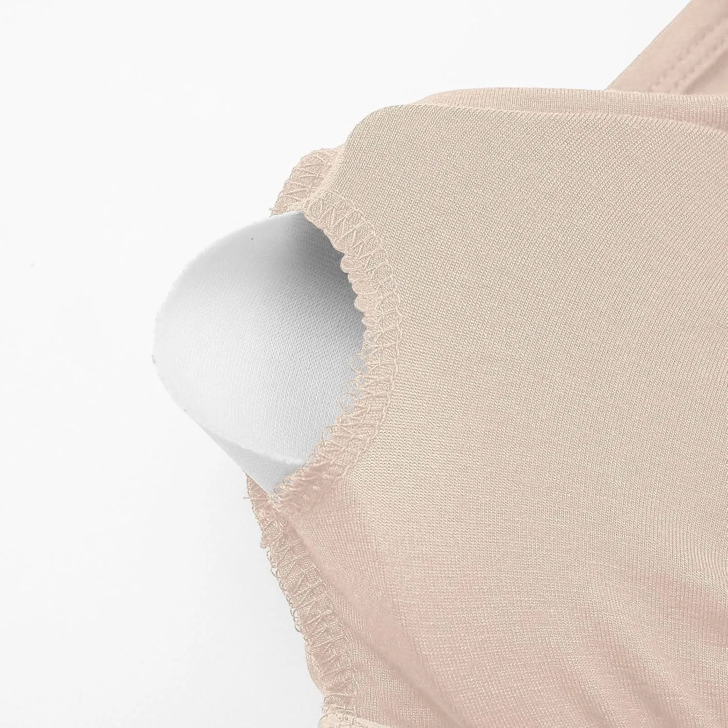 Heevina Tank Tops with Built in Bras Hollow Out Camisole for Women Cami Solid Color Vest Casual Summer