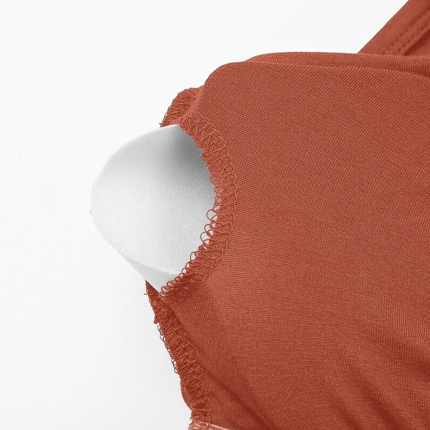 Heevina Tank Tops with Built in Bras Hollow Out Camisole for Women Cami Solid Color Vest Casual Summer