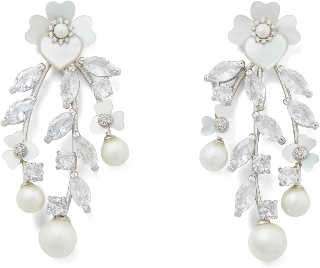 Kate Spade New York Precious Pansy Chandelier Earrings