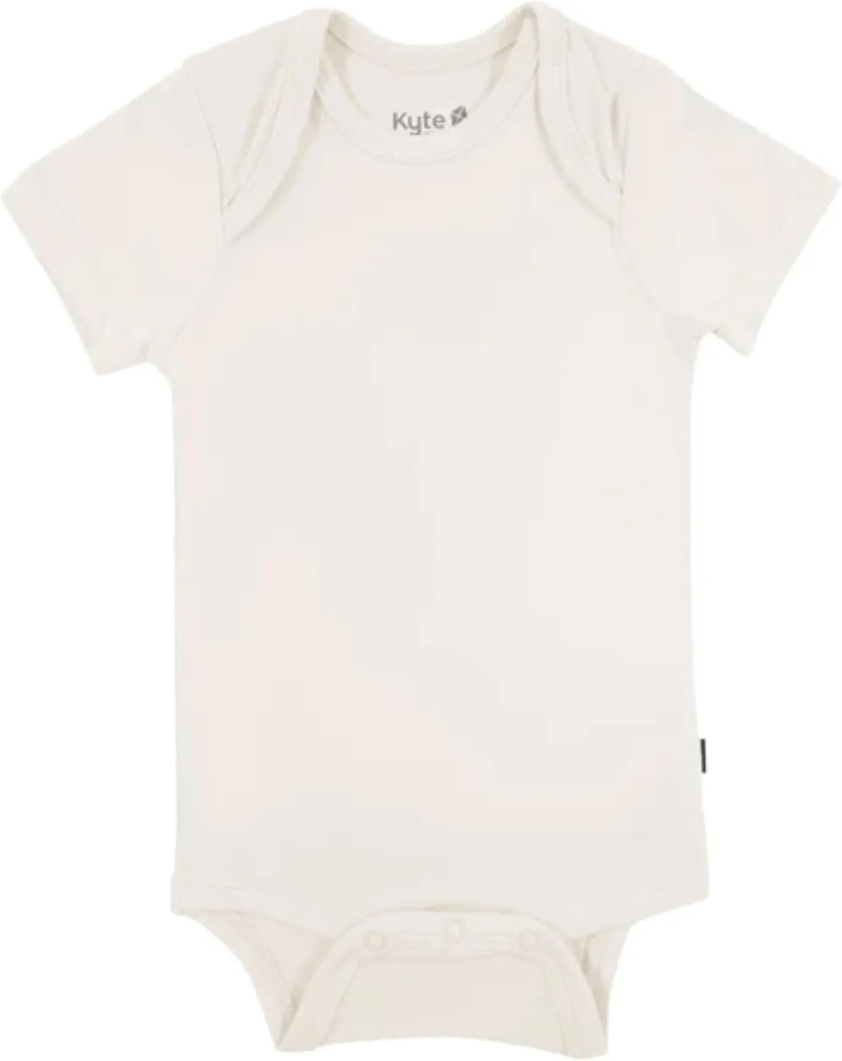 KYTE BABY Short Sleeve Unisex Baby Bodysuits, Rayon Made From Bamboo Material