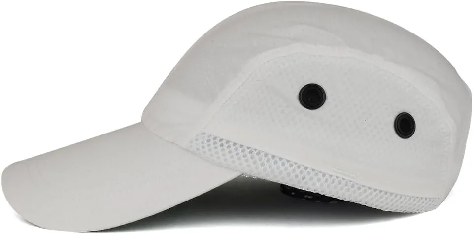 Lightweight UV 50  UPF Cool Crown Mesh Lined Sunshield Long Bill Cap