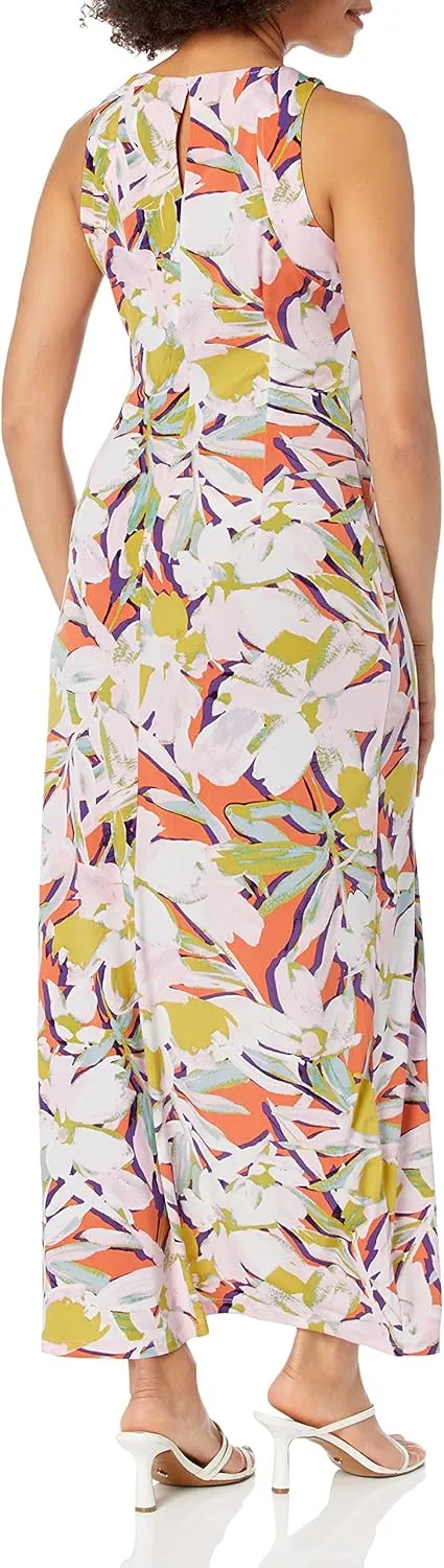 London Times Women's Dual Slit Maxi Dress Vacation Occasion Event Guest of