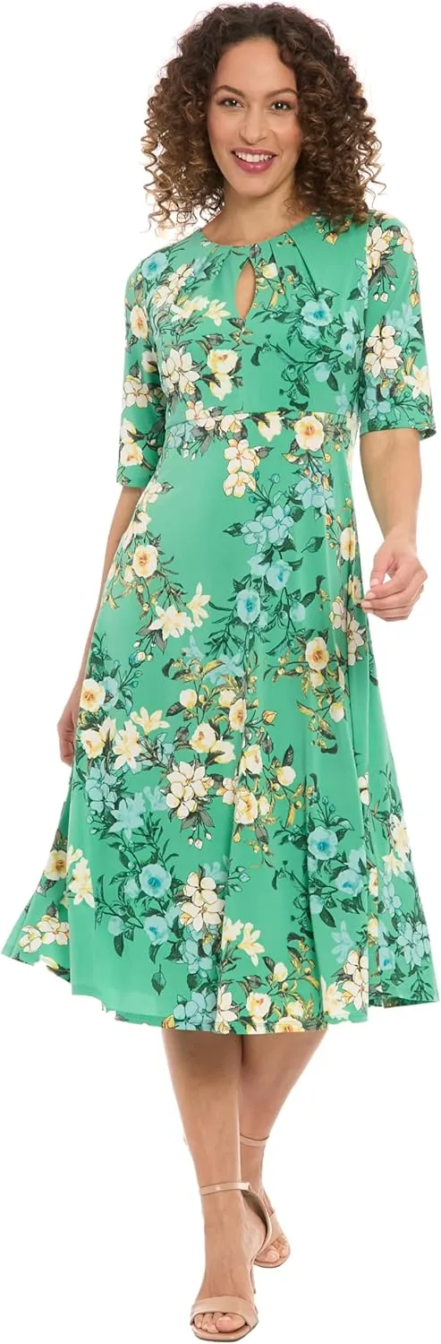 London Times Women's Ref Body T6564m with Bodice Pleats at Neck from T4470m