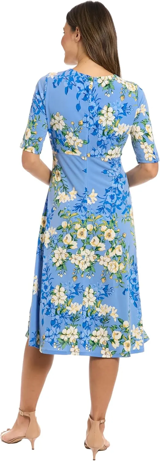 London Times Women's Ref Body T6564m with Bodice Pleats at Neck from T4470m
