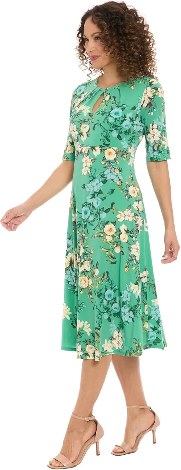 London Times Women's Ref Body T6564m with Bodice Pleats at Neck from T4470m