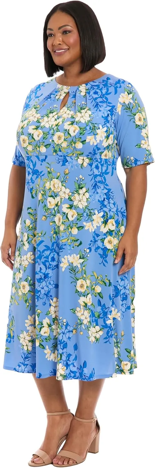 London Times Women's Ref Body T6564m with Bodice Pleats at Neck from T4470m