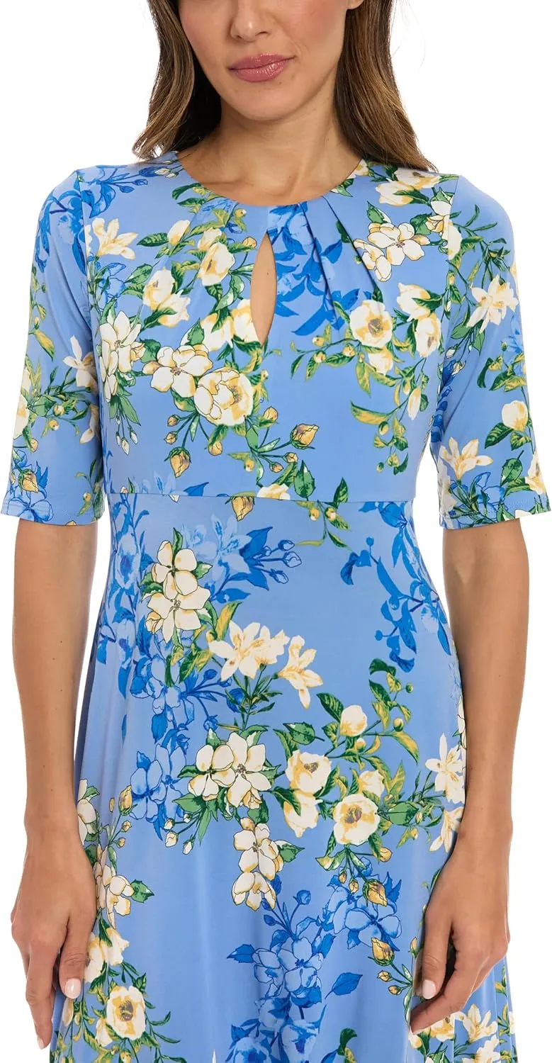 London Times Women's Ref Body T6564m with Bodice Pleats at Neck from T4470m