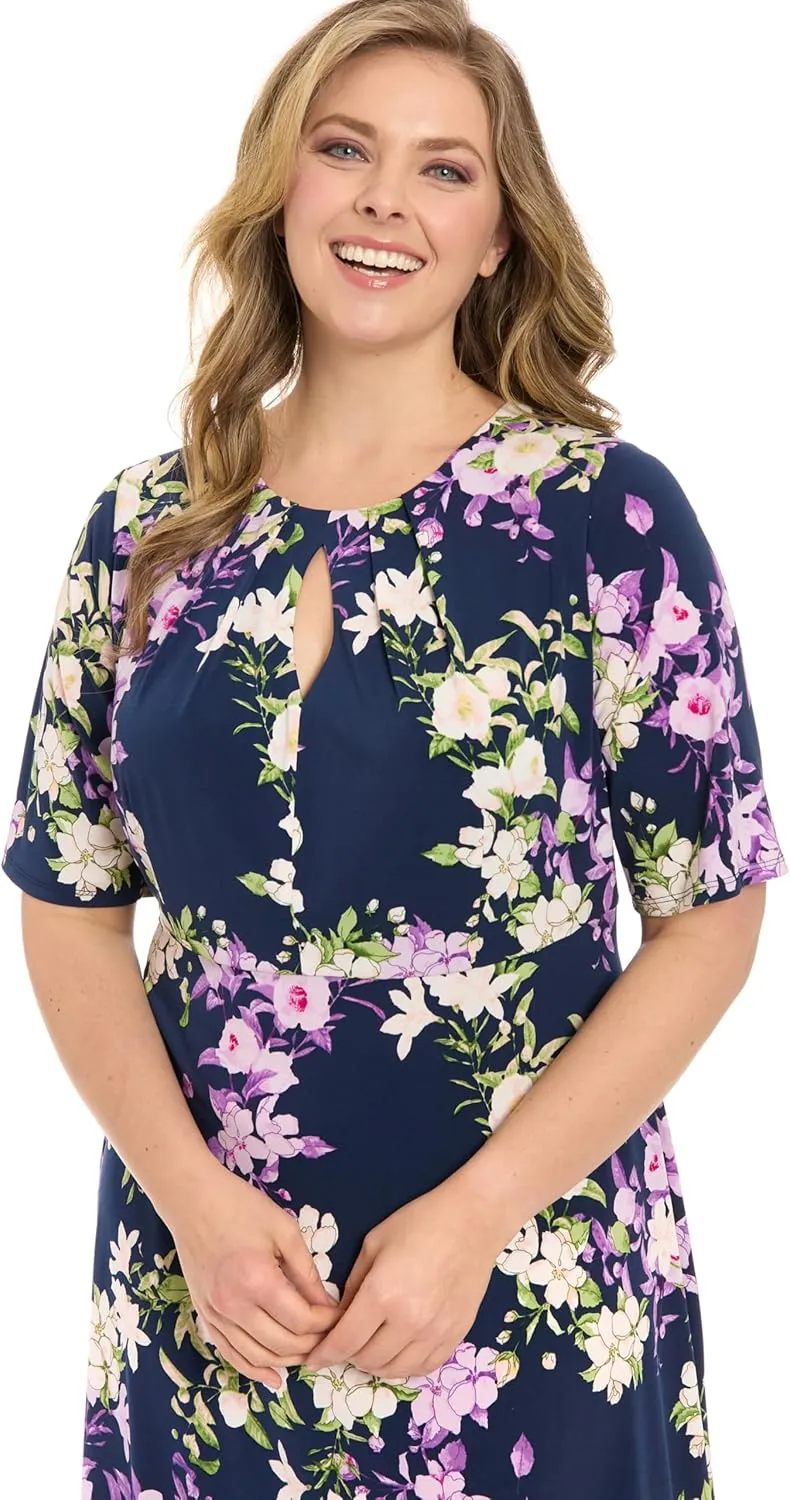 London Times Women's Ref Body T6564m with Bodice Pleats at Neck from T4470m