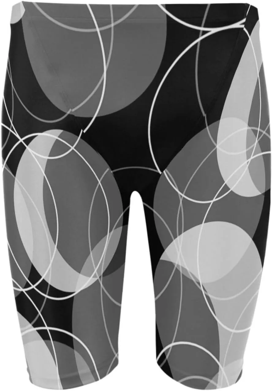 Men Midi Swimwear, Swim Pants Thong Swimsuit Shorts Crotch Outfit(S-3XL)