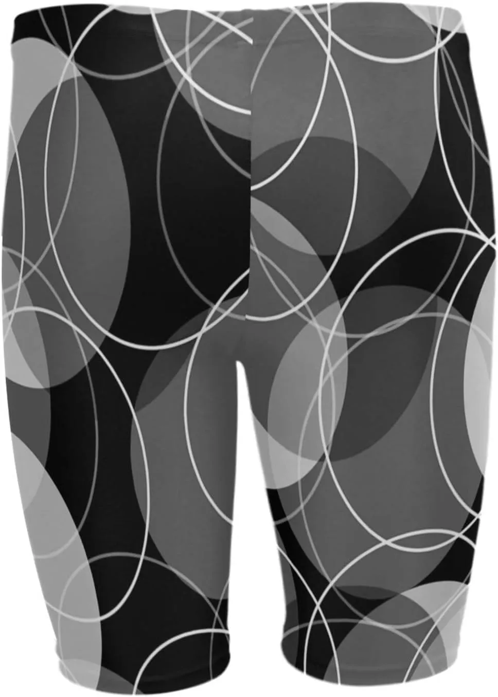 Men Midi Swimwear, Swim Pants Thong Swimsuit Shorts Crotch Outfit(S-3XL)