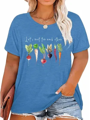 Plus Size Coffee Sunflowers Graphic Printed Shirt Women Short Sleeve Summer O-Neck Casual Tunics Top Tshirt