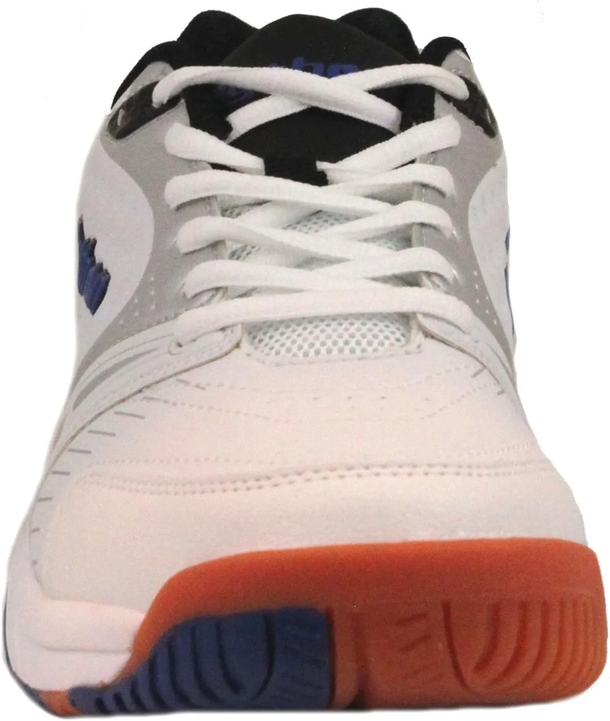 Python Deluxe Indoor Court Shoes (Racquetball, Squash, Badminton, Indoor Pickleball, Volleyball) (Low & Mid) (Black & White Colors) (Non-Slip) (Non-Marking)