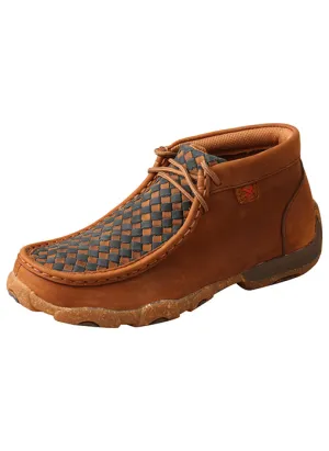 Twisted X Basketweave Children's Driving Moc