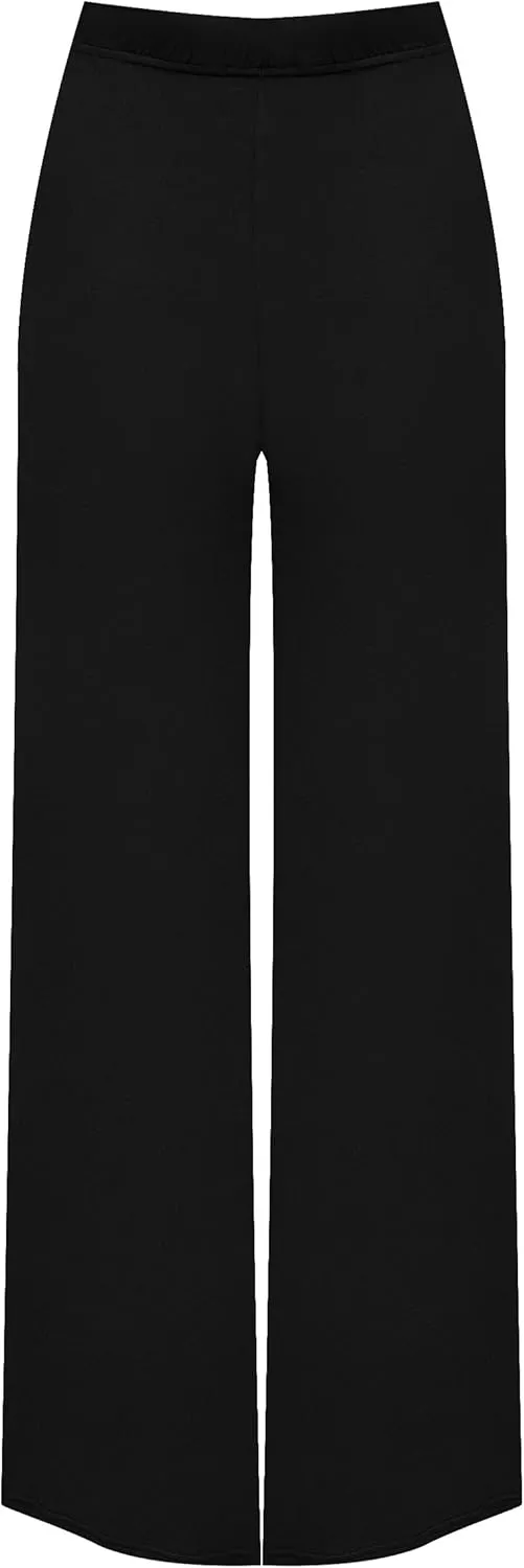 WearAll Plus Size Women's Palazzo Trousers
