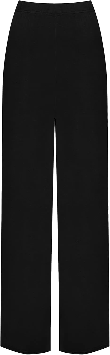 WearAll Plus Size Women's Palazzo Trousers