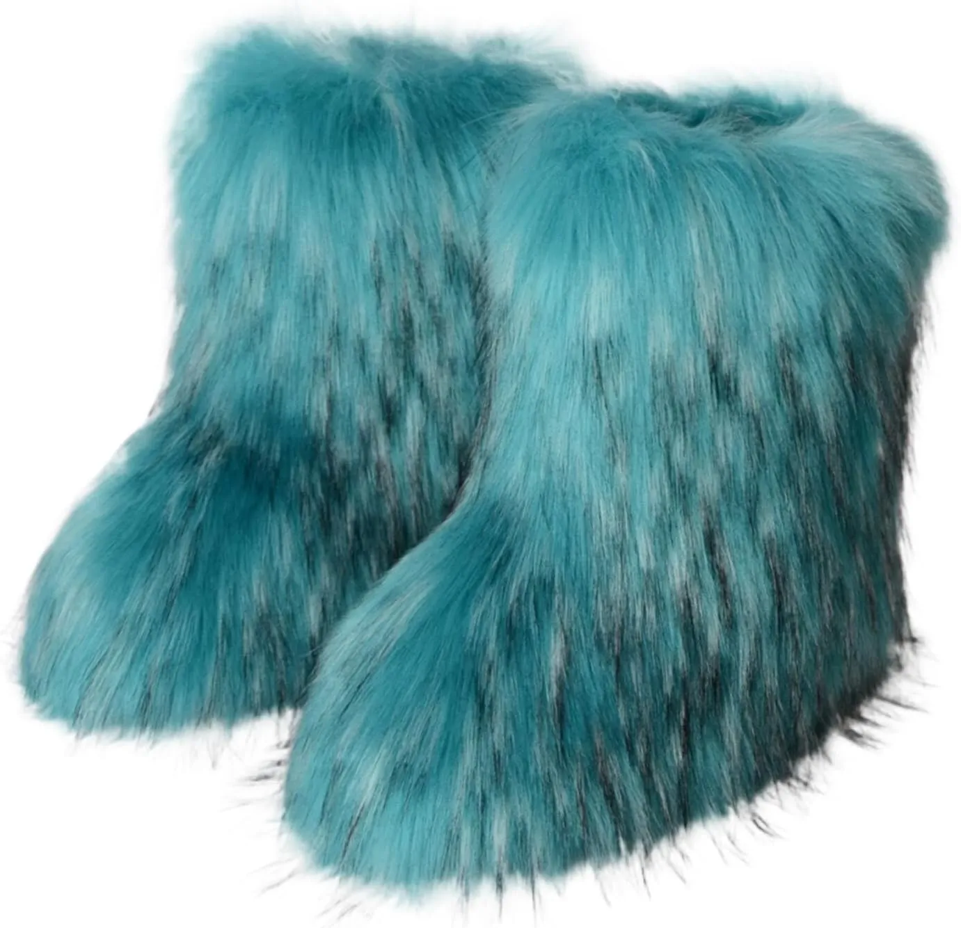 Women's Snow Boots Waterproof Winter Boots Womens Winter Duck Boots Waterproof Cold Weather Snow Boots Winter Ankle Boots for Women Fuzzy Womens Snow Shoes with Poles Womens Winter Ankle Booties